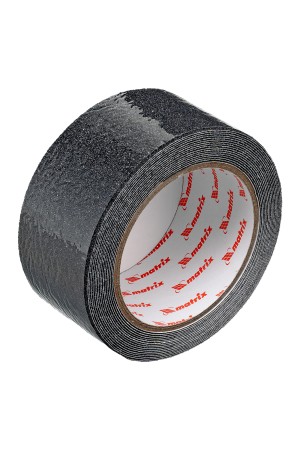 Лента клейкая противоскользящая, черная 50 мм x 5 м Matrix