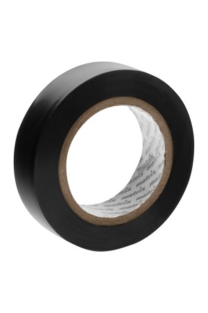Изолента ПВХ, 15 мм х 10 м, черная, 150 мкм Matrix