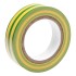 Изолента ПВХ, 15 мм х 10 м, желто-зеленая, 150 мкм Matrix