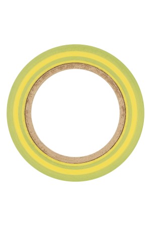 Изолента ПВХ, 15 мм х 10 м, желто-зеленая, 150 мкм Matrix