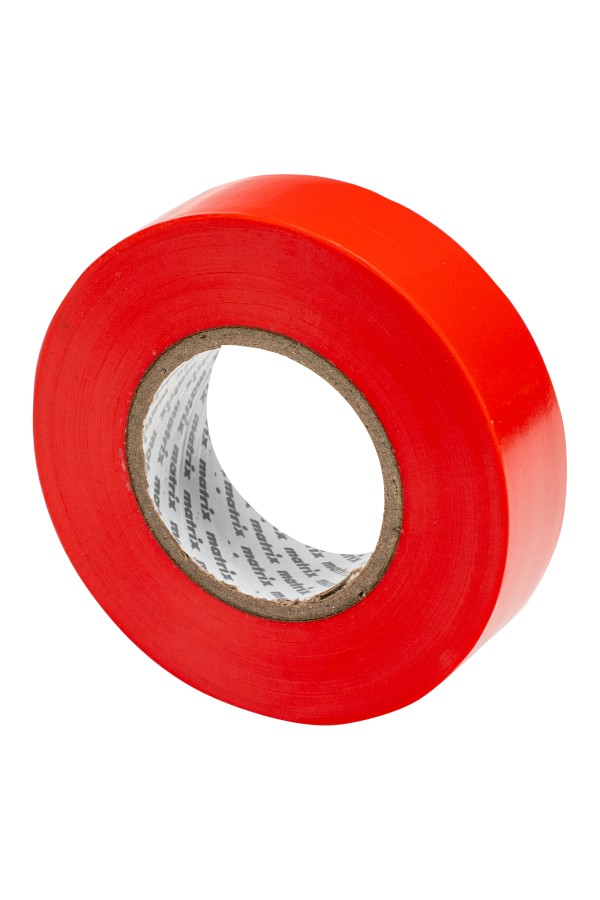 Изолента ПВХ, 19 мм х 20 м, красная, 150 мкм Matrix