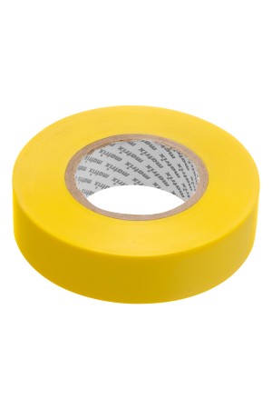 Изолента ПВХ, 19 мм х 20 м, желтая, 150 мкм Matrix