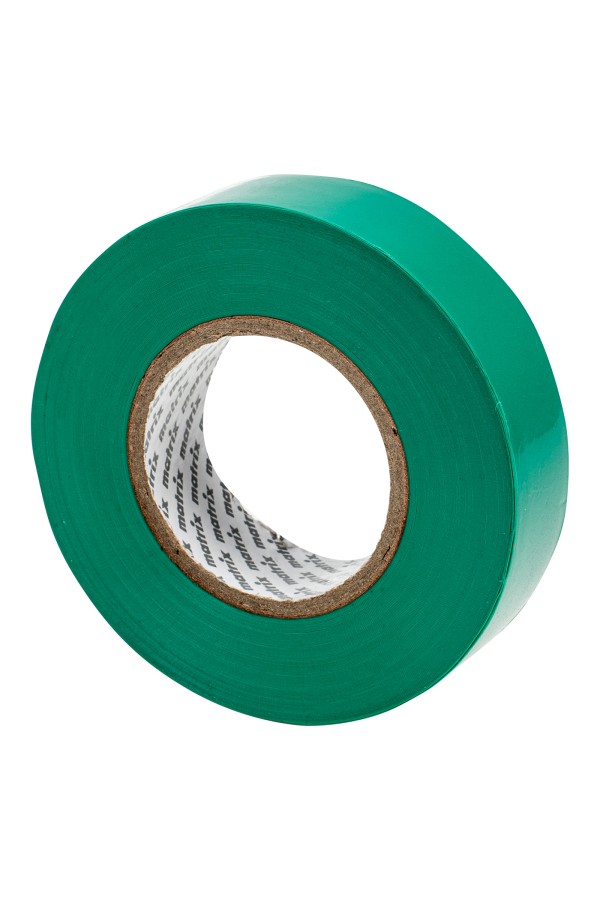 Изолента ПВХ, 19 мм х 20 м, зеленая, 150 мкм Matrix