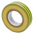 Изолента ПВХ, 19 мм х 20 м, желто-зеленая, 150 мкм Matrix