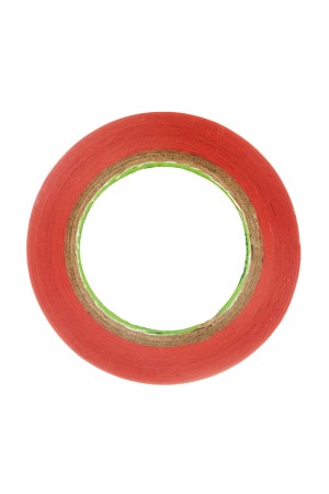Изолента ПВХ, 15 мм х 10 м, красная Сибртех