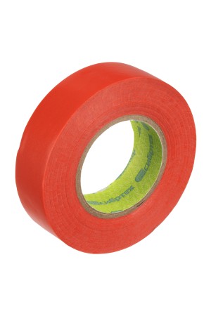 Изолента ПВХ, 19 мм х 20 м, красная Сибртех
