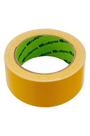 Лента клейкая двусторонняя, 50 мм х 10 м, на полипропиленовой основе Сибртех