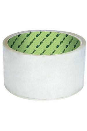 Клейкая лента, 48 мм х 40 м, прозрачный Сибртех