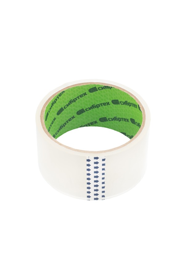 Клейкая лента, 48 мм х 25 м, цвет прозрачный Сибртех