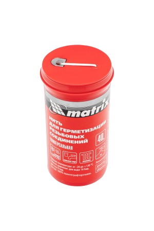 Нить для герметизации резьбовых соединений, универсальная, 40 м Matrix