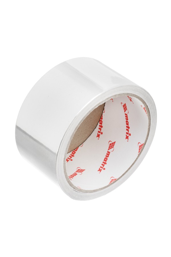 Лента клейкая алюминиевая, 50 мм х 10 м Matrix