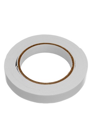 Лента клейкая на вспененной основе, двусторонняя белая 25 мм х 5 м Matrix