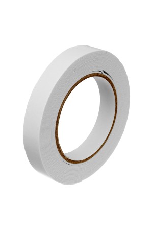 Лента клейкая на вспененной основе, двусторонняя белая 25 мм х 5 м Matrix
