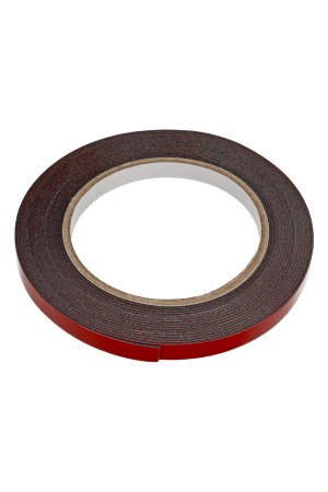 Лента клейкая на вспененной основе, двусторонняя черная усиленная, 9 мм х 5 м Matrix