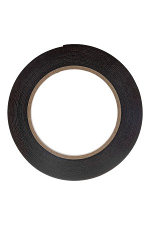 Лента клейкая на вспененной основе, двусторонняя черная усиленная, 12 мм х 5 м Matrix