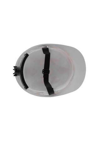 Каска защитная с храповым механизмом, Европласт, белая Россия Сибртех