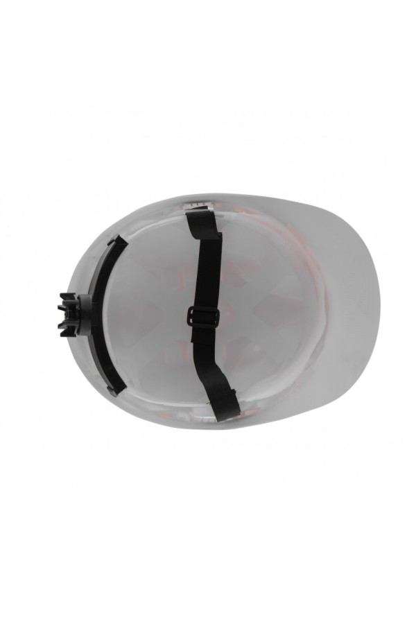 Каска защитная с храповым механизмом, Европласт, белая Сибртех