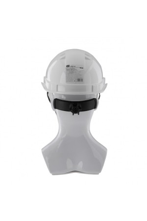 Каска защитная с храповым механизмом, Европласт, белая Россия Сибртех