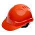 Каска защитная из ударопрочной пластмассы, оранжевая Россия Сибртех