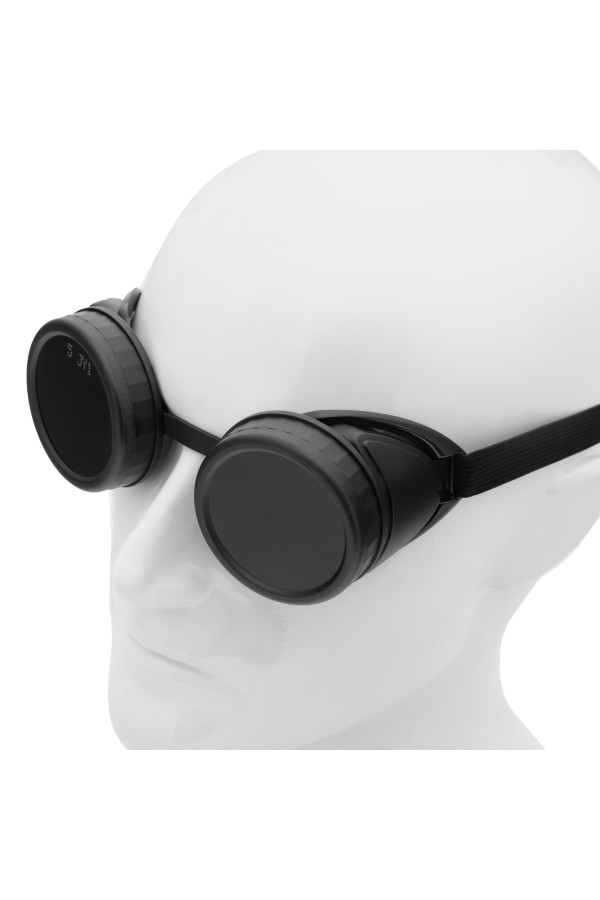 Очки газосварщика "Стандарт" с затемненным минеральным стеклом Сибртех