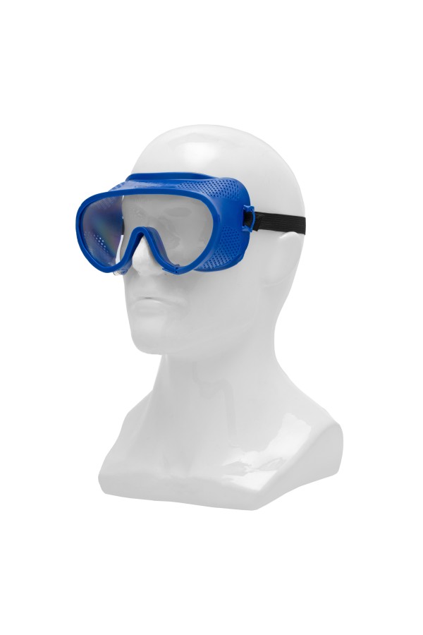 Очки защитные закрытого типа с прямой вентиляцией, поликарбонат Сибртех