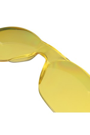 Очки защитные открытые, поликарбонатные, желтые ОЧК202 (0-13022) Россия