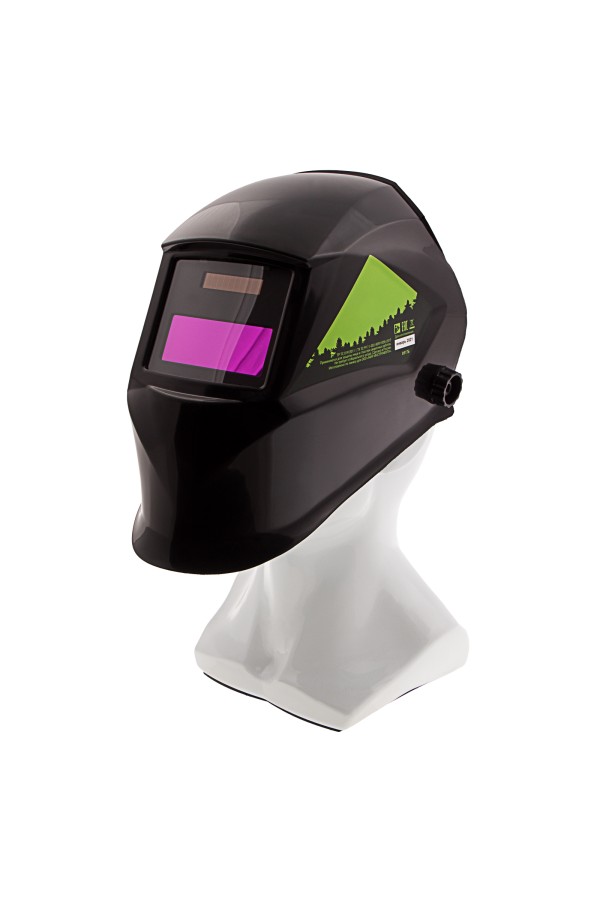 Щиток защитный лицевой (маска сварщика) с автозатемнением Ф1, коробка Сибртех