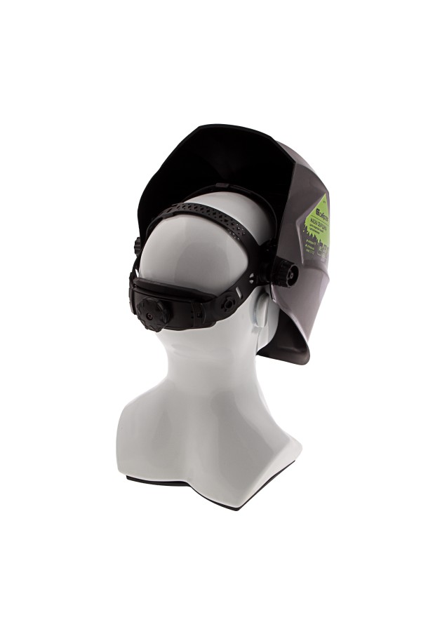 Щиток защитный лицевой (маска сварщика) с автозатемнением Ф5, коробка Сибртех