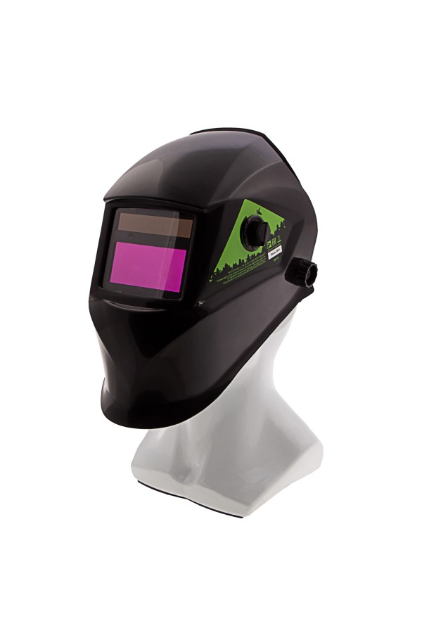 Щиток защитный лицевой (маска сварщика) с автозатемнением Ф5, коробка Сибртех