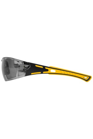 Очки защитные открытые, поликарбонатные, дымчатая линза, 2х комп.дужки Denzel