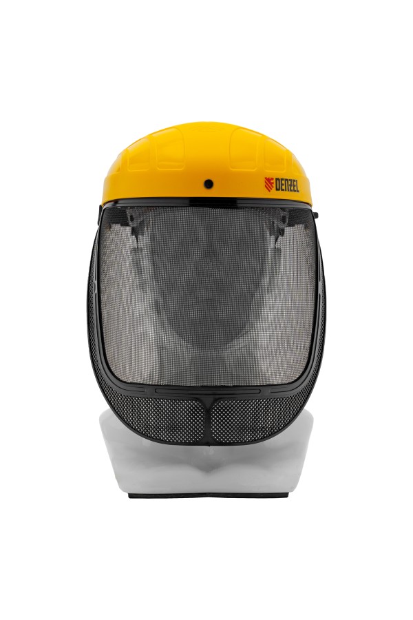 Щиток защитный лицевой с сеткой "СВОНА" НС-01 "ЛЮКС", плавная регулировка храповик Denzel