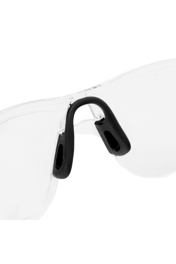 Очки защитные открытые, поликарбонатные, прозрачная линза Denzel