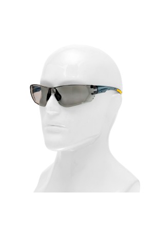 Очки защитные открытые, поликарбонатные, дымчатая линза Denzel