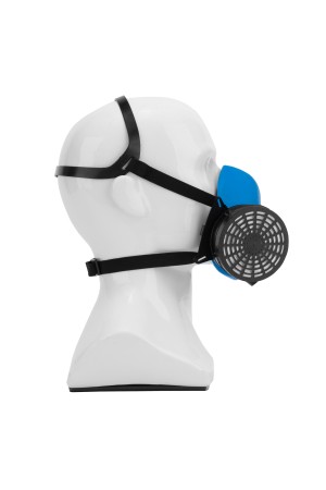 Полумаска изолирующая Исток-300/400 со сменными комбинированными фильтрами А1Р1 Россия