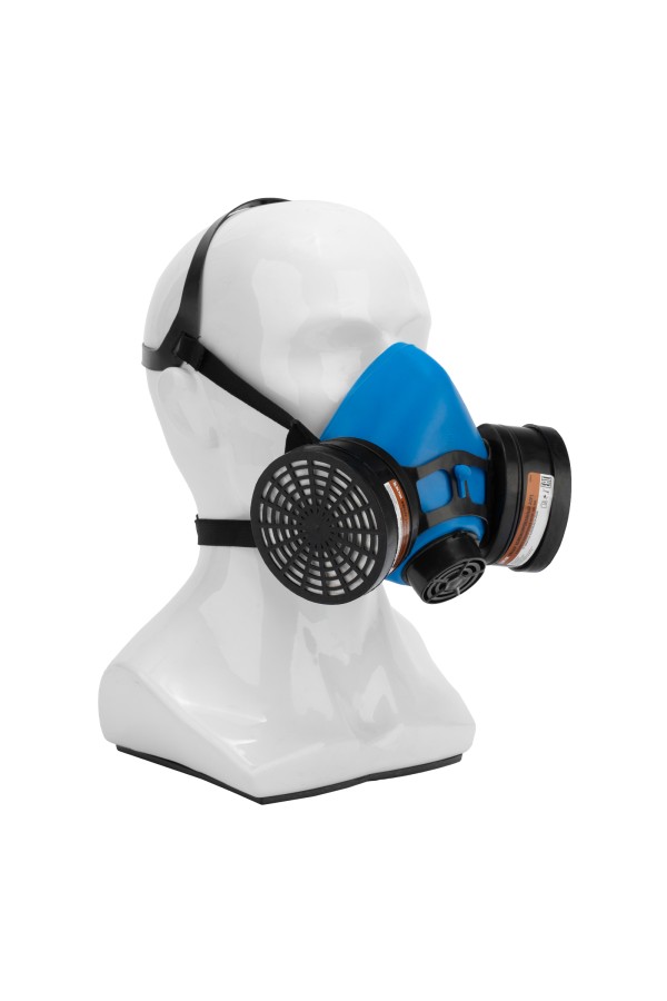 Полумаска изолирующая Исток-300/400 со сменными комбинированными фильтрами А1Р1