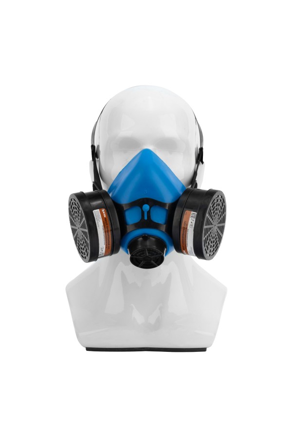 Полумаска изолирующая Исток-300/400 со сменными комбинированными фильтрами А1Р1
