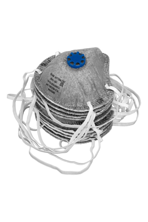 Полумаска фильтрующая формов,модель