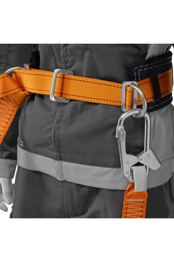 Удерживающая привязь УП I, безлямочная, А-строп из синтетической ленты Сибртех