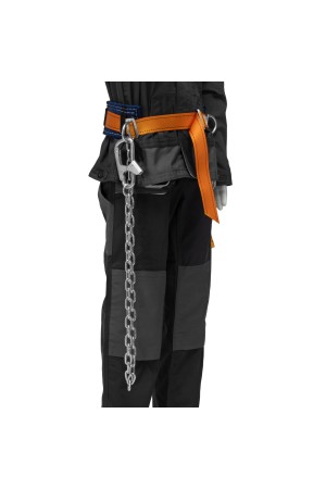 Удерживающая привязь УП I, безлямочная, строп из стальной цепи модель Г Сибртех