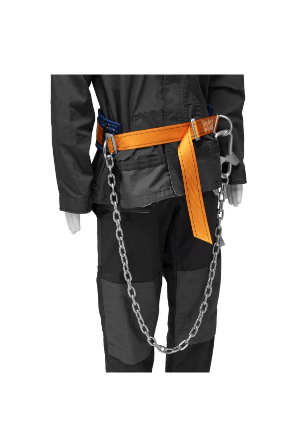 Удерживающая привязь УП I, безлямочная, строп из стальной цепи модель Г Сибртех