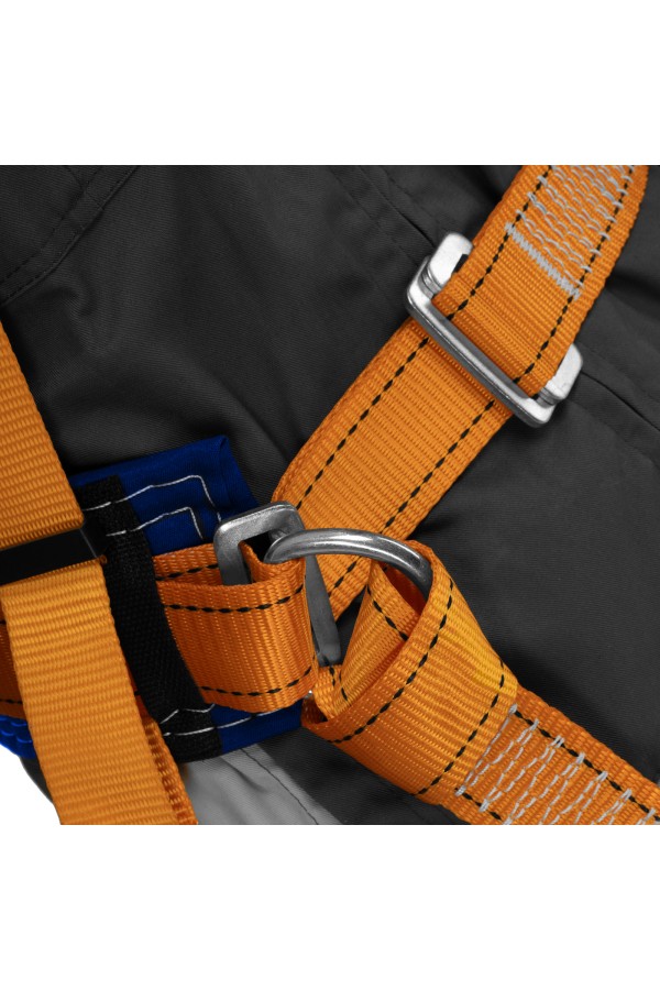 Удерживающая привязь УП IIД, с наплечными лямками, А-строп из синтетической ленты Сибртех