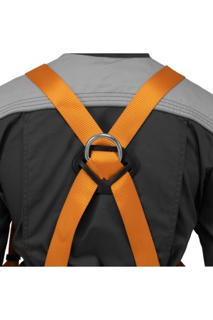 Удерживающая привязь УП IIД, с наплечными лямками, А-строп из синтетической ленты Сибртех