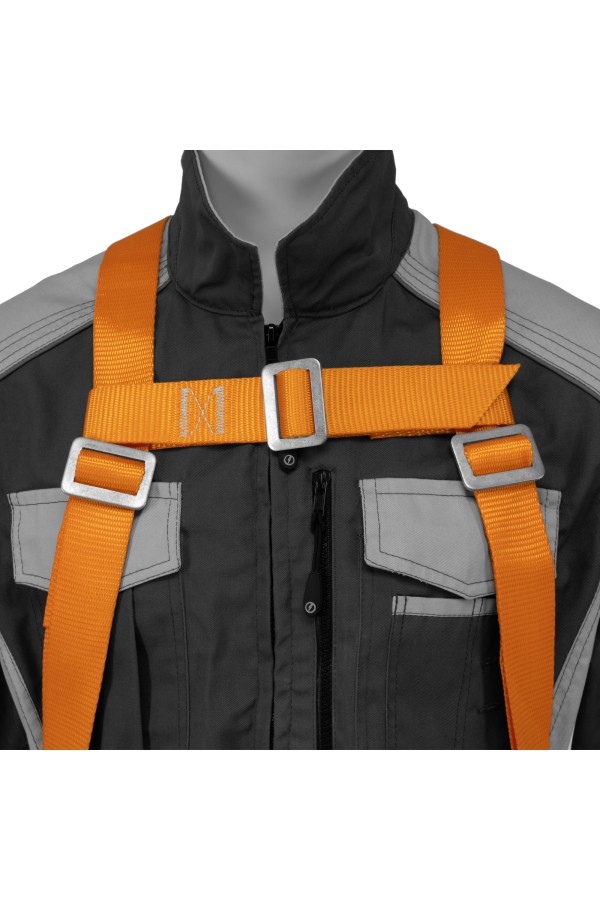 Удерживающая привязь УП IIД, с наплечными лямками, А-строп из синтетической ленты Сибртех