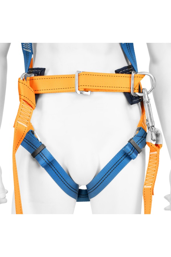 Удерживающая привязь УП IIЖ,с наплечными и набедренными лямками,А-строп из синтетической ленты Сибртех