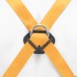 Удерживающе-страховочная привязь, модель УСП II, наплечные и набедренные лямки, высокий кушак Сибртех