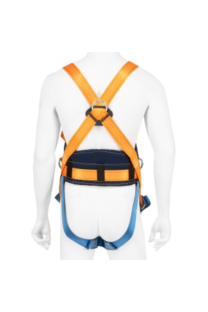 Удерживающе-страховочная привязь, модель УСП II, наплечные и набедренные лямки, высокий кушак Сибртех