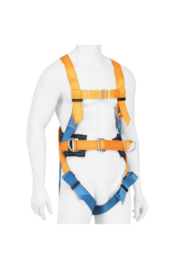 Удерживающе-страховочная привязь, модель УСП II, наплечные и набедренные лямки, высокий кушак Сибртех