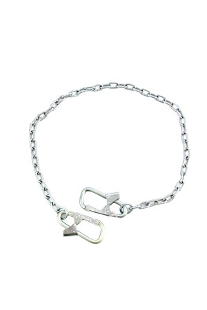 Строп страховочный, модель «Г», цепной с двумя карабинами Сибртех