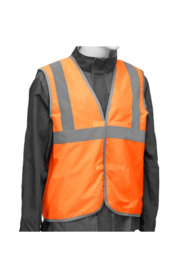 Жилет сигнальный, оранжевый, размер XXL Сибртех