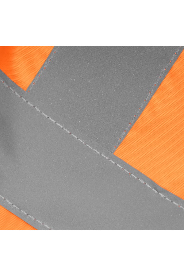 Жилет сигнальный, оранжевый, размер XXL Сибртех